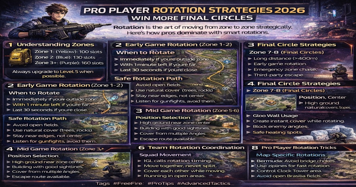 Pro Player Rotation Strategies 2026: Win More Final Circles